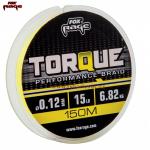 Fox Rage šňůra Torque Braid Yellow 150m/0,08mm